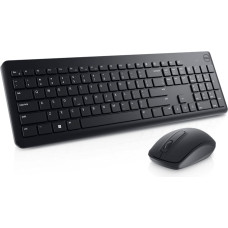 Dell KM3322W keyboard Mouse included RF Wireless US International Black