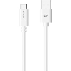 Silicon Power cable USB-C 1m, white (LK10AC)