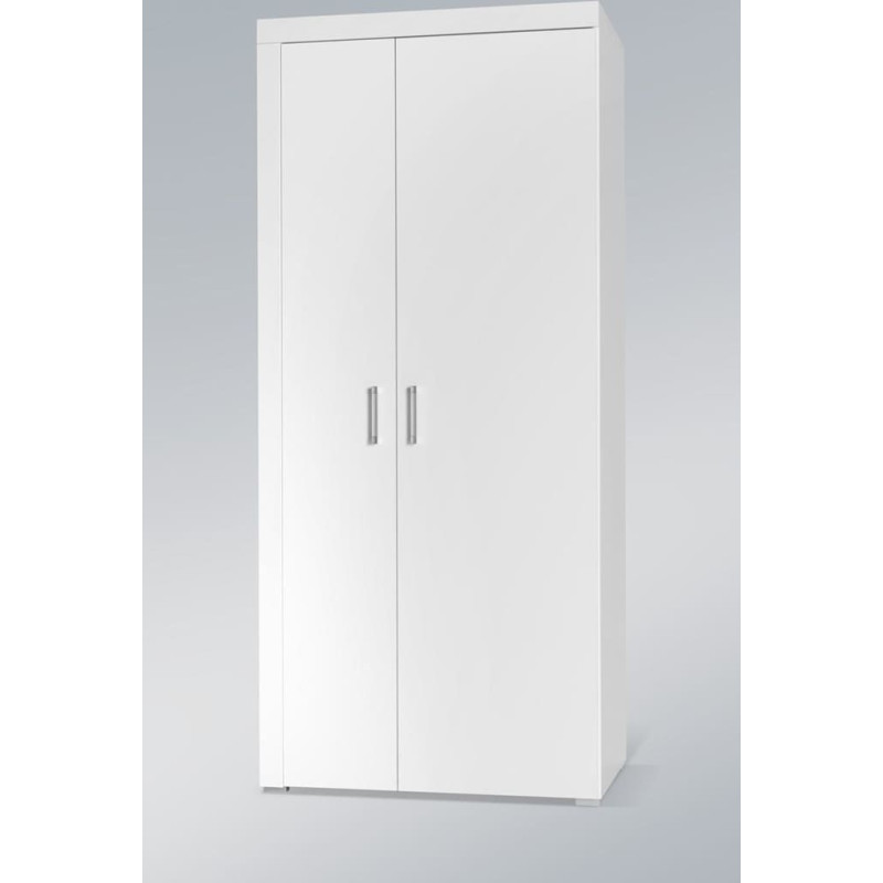 Cama Meble Cama wardrobe SAMBA white/white gloss