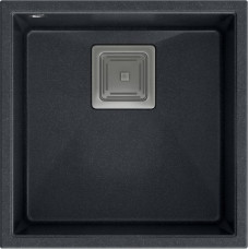 Quadron Zlewozmywak Quadron DAVID 40 GraniteQ black diamond/elementy stalowe