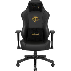 Anda Seat Fotel Anda Seat Fotel gamingowy do biura skórzany AndaSeat Phantom 3L czarno\złoty obrotowy