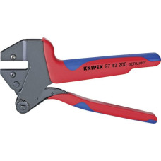 Knipex KNIPEX crimping system pliers 97 43 200, crimping pliers (red/blue, without crimping inserts, in a case)