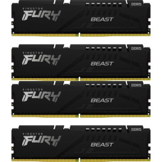 Kingston Fury Pamięć Kingston Fury Beast, DDR5, 64 GB, 6000MHz, CL40 (KF560C40BBK4-64)
