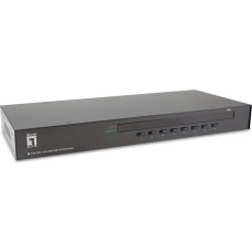 Levelone Przełącznik LevelOne LevelOne KVM-3208 przełącznik KVM Możliwości montowania w stelażu Czarny