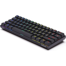 Savio Mechanical Keyboard BLACKOUT Blue (Outemu Blue), black