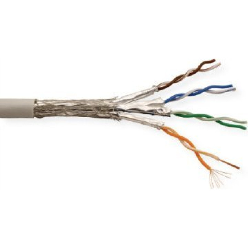 Roline Kabel ROLINE S/FTP kat. 6A (klasa EA), elastyczny, 300 m