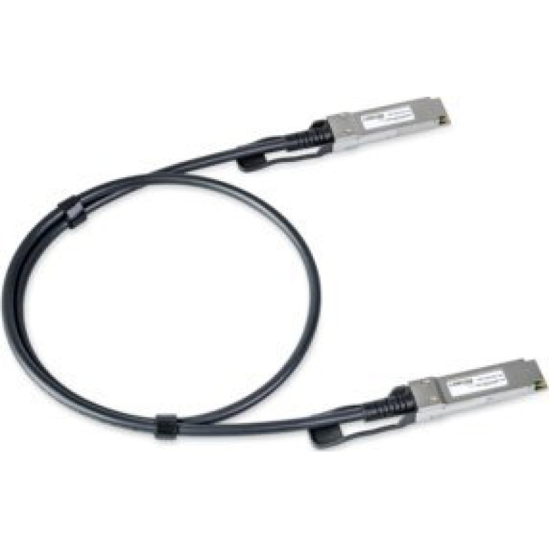 Lancom Systems LANCOM SFP-DAC100-1m kabel InfiniBand / światłowodowy Czarny, Stal