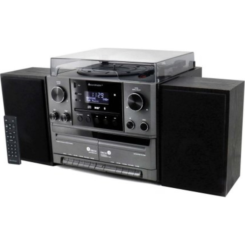 Soundmaster Wieża Soundmaster Soundmaster MCD5600SW domowe urządzenie audio 10 W Czarny