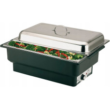 Multi Chafing Dish Elektrisk 1/1GN 8,5 Liter Sort PP og Rustfri stål